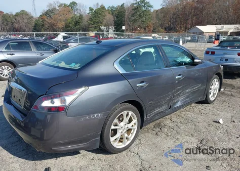 2012 Nissan Maxima 3.5 Sv из США, поврежденный, VIN 1N4AA5AP2CC819322